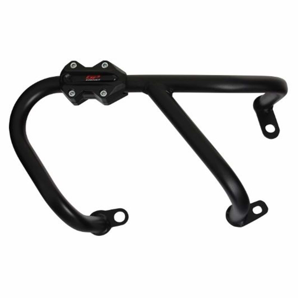 GP Kompozit SYM Jet X 125 2022-2024 Uyumlu Egzoz Koruma Demiri Siyah GP16100100102530