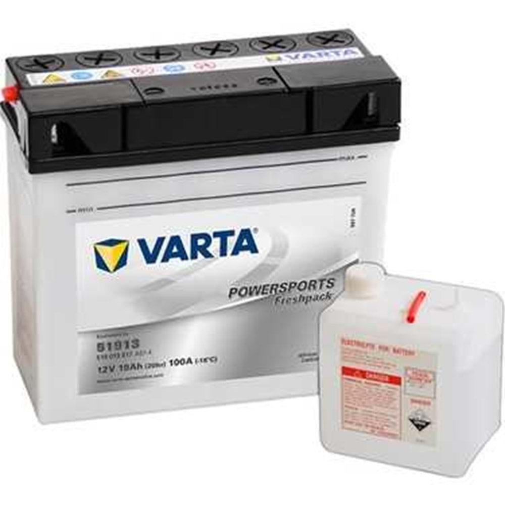 VARTA POWERSPORTS FRESHPACK 51913 12V19Ah 240A AKÜ