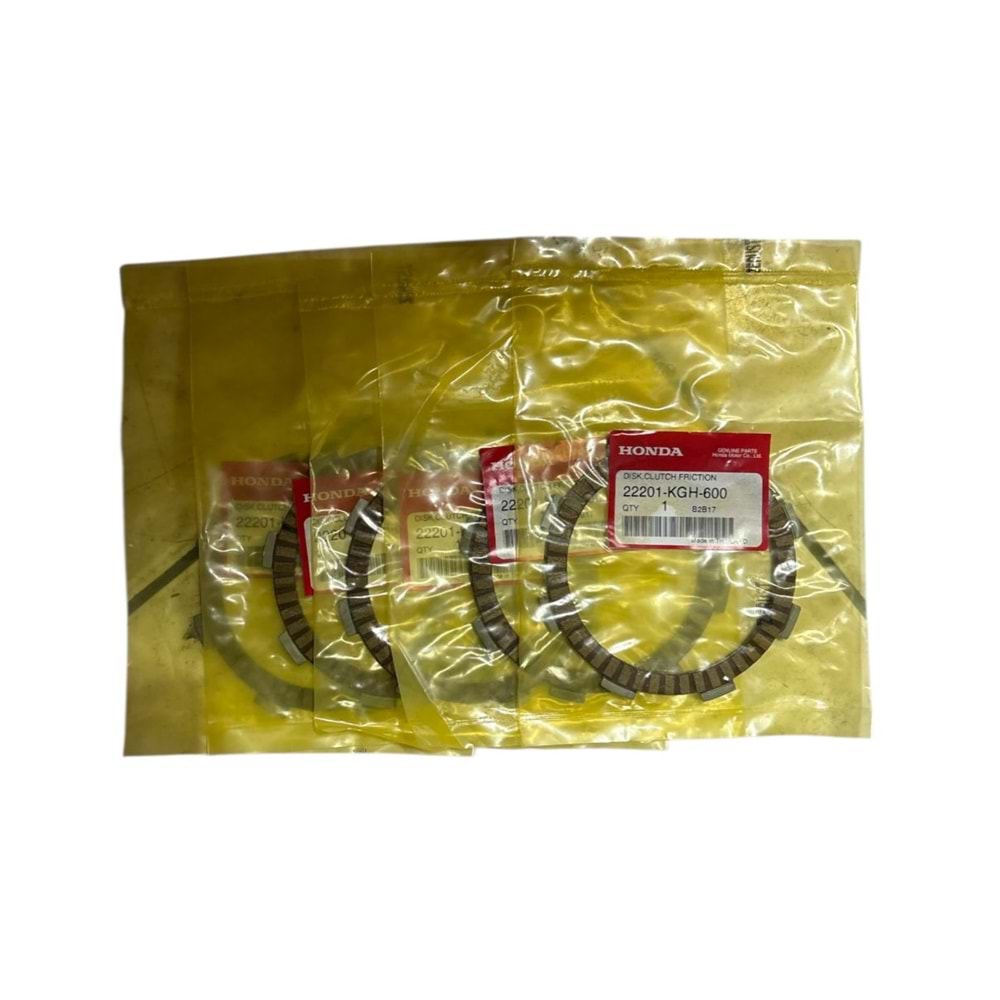 HONDA CBR 125 DEBRİYAJ BALATA SETİ 22201-KGH-600 (5 adet fiyatıdır)