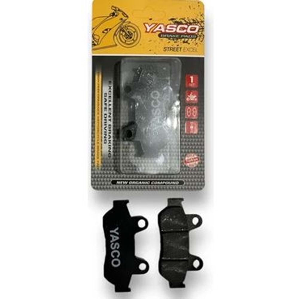 HONDA SPACY 110 SPACY ALPHA ACTİVA S 125 ÖN FREN BALATASI YASCO