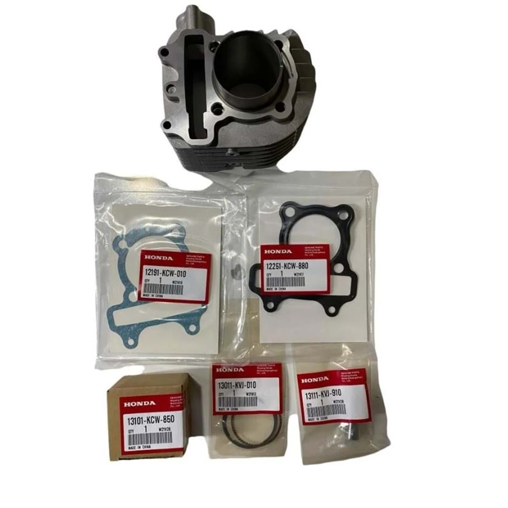 Honda Fizy 125 Silindir Set Komple orjinal 12100-KCW-830