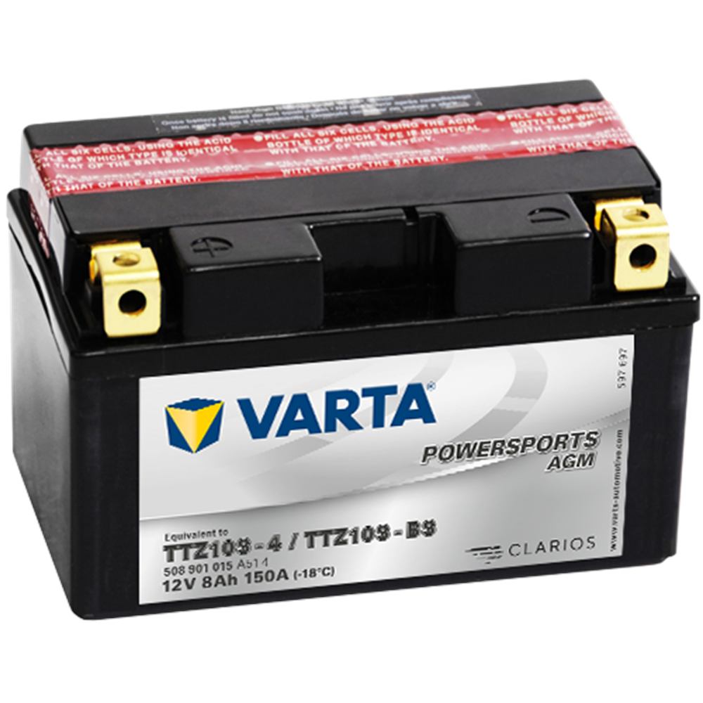 VARTA POWERSPORTS AGM TTZ10S-BS 12V8Ah 150A AKÜ