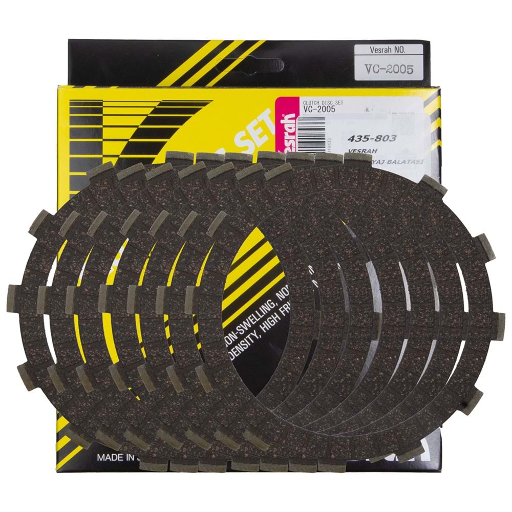 Mt-07 14-20 DEBRİYAJ BALATASI VESRAH 435-803