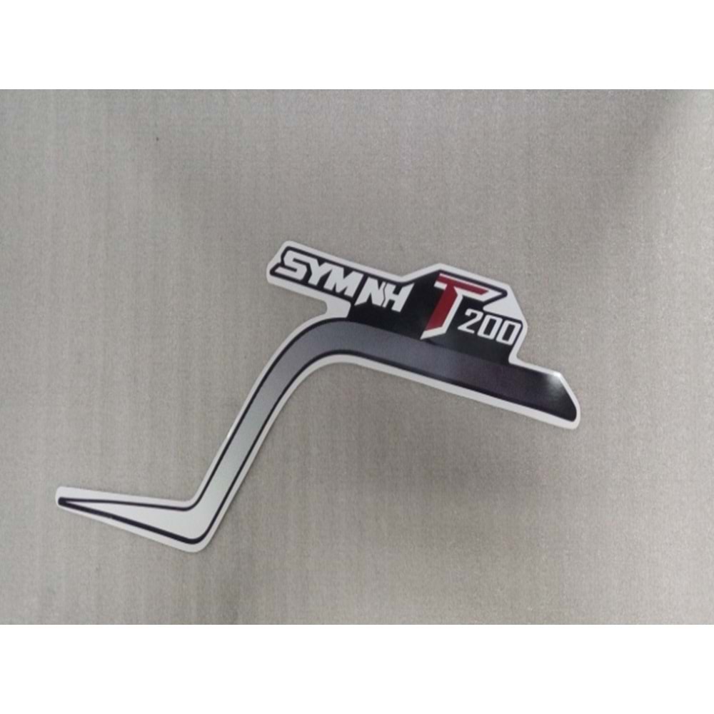 SYM NHT 200 SOL DEPO STİCKER BEYAZ 17518-NH4-000-T4