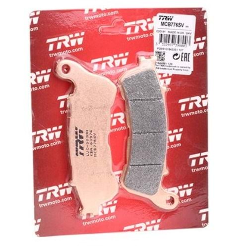 TRW MCB776SV HARLEY DAVIDSON 883L HONDA CBF 1000 CBF600 NT700 ST1300 PANEUROPEAN VFR800 XL1000 VARADERO XL700 SİNTERLİ ÖN FREN BALATASI