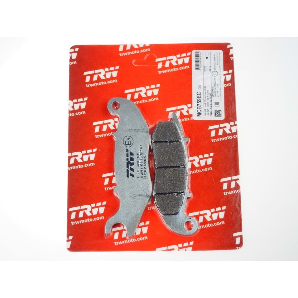 TRW MCB759EC HONDA MXS125 CBR125 R MONKEY 125 FREN BALATASI