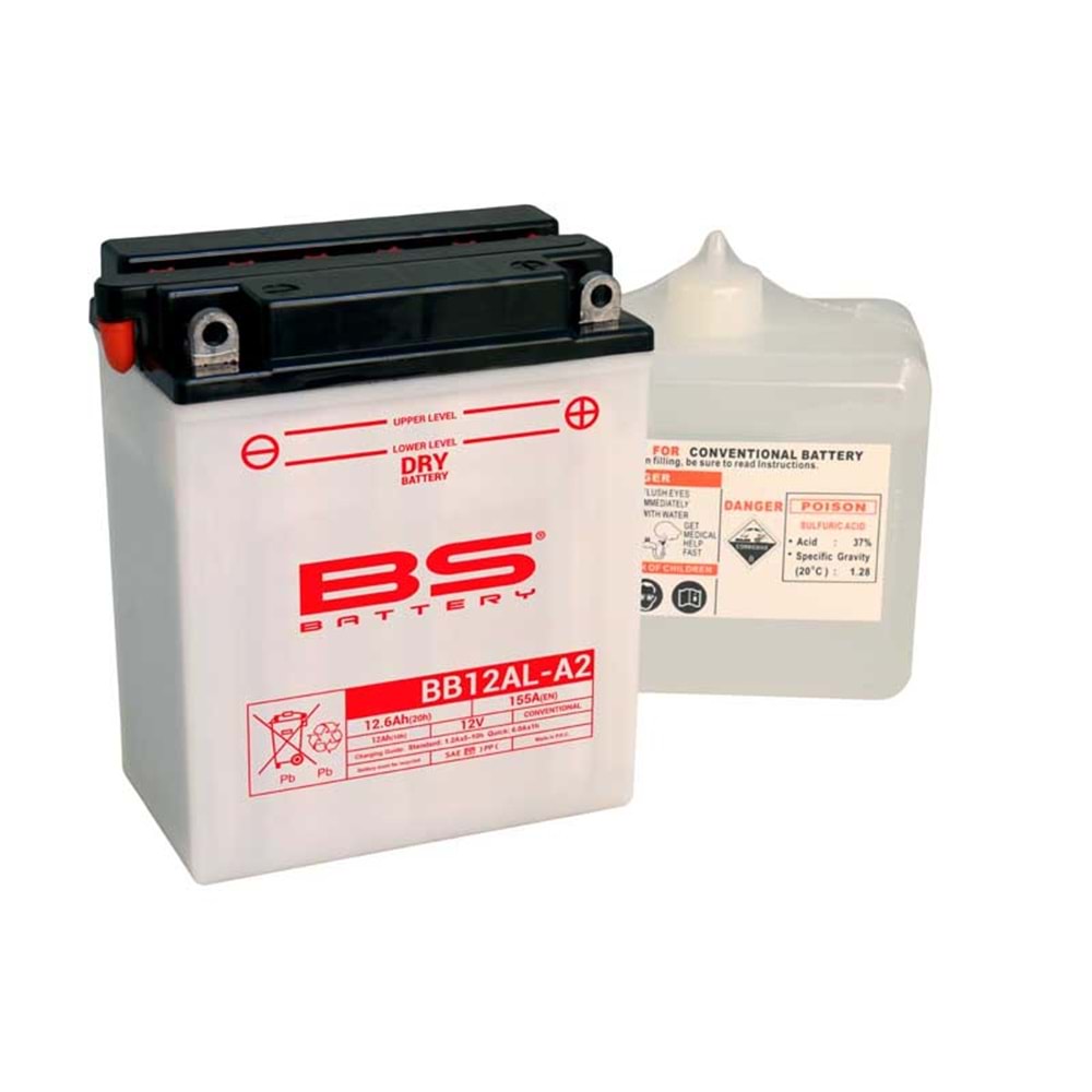 BS BATTERY BB12AL-A\A2 DRY AKÜ