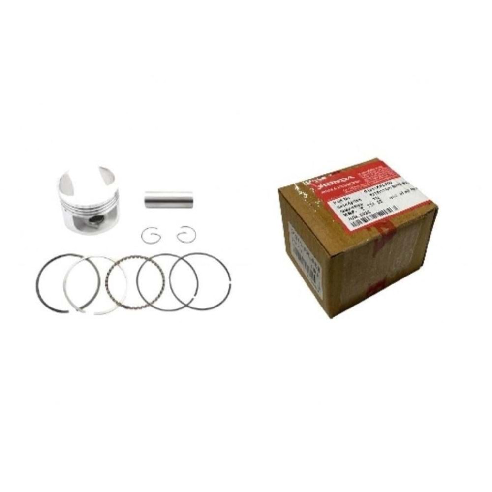 HONDA ACTİVA 125 DELUXE ORJ. PİSTON SEKMAN SET TAKIM