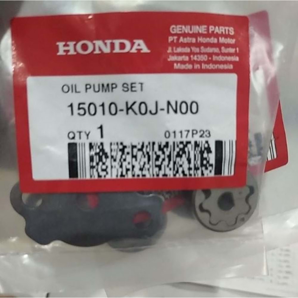 HONDA DİO 110 YAĞ POMPASI 15010-K0J-N00