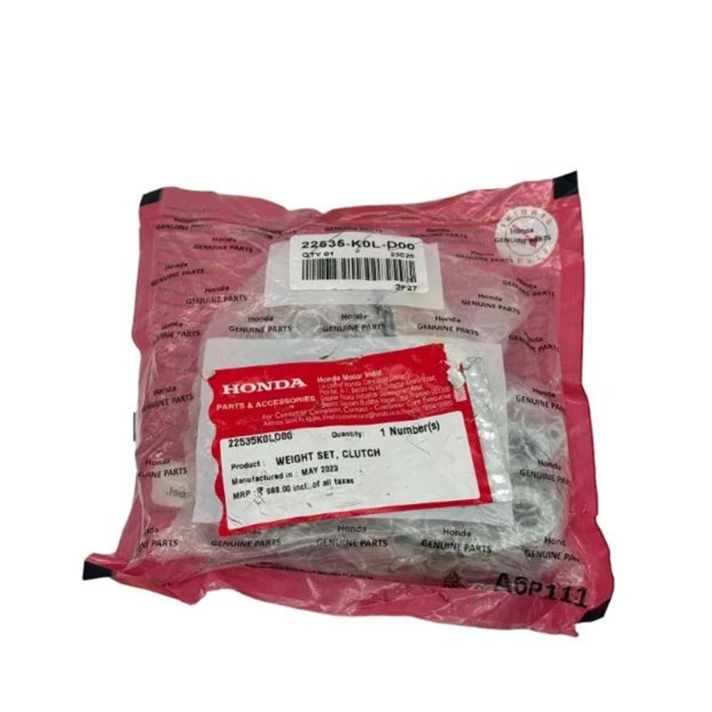 HONDA ACTİVA 125 DELUXE DEBRİYAJ BALATA TAKIMI 22535-K0L-D00