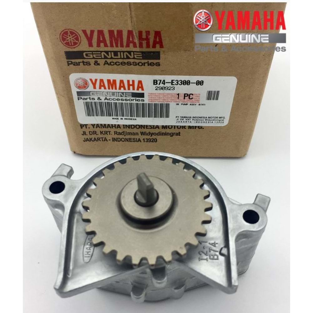 Yamaha Xmax 250 (2018-2022) Yağ Pompası Orijinal B74-E3300-00