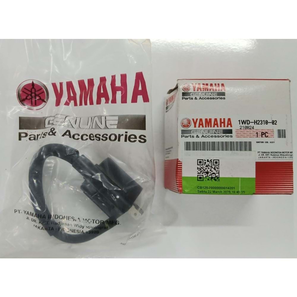 YAMAHA YZF R125 ATEŞLEME BOBİNİ ORJİNAL 1WD-H2310-02