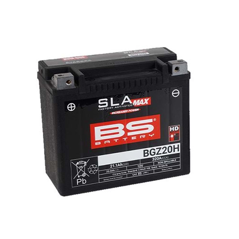 BS BATTERY BGZ20H SLA MAX AKÜ ORJİNAL