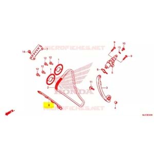 HONDA CB 650F CBR 650F 14-18 EKSANTRİK ZİNCİR GERGİ PALET ALT 14611-MJE-D00