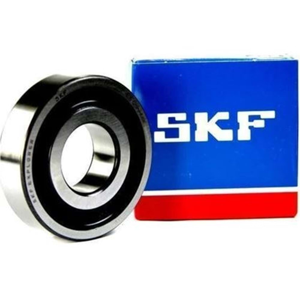 SKF 6303-2RSH/C3 Kapaklı Rulman (17x47x14 mm) – Sabit Bilyalı, Toz & Neme Dayanıklı